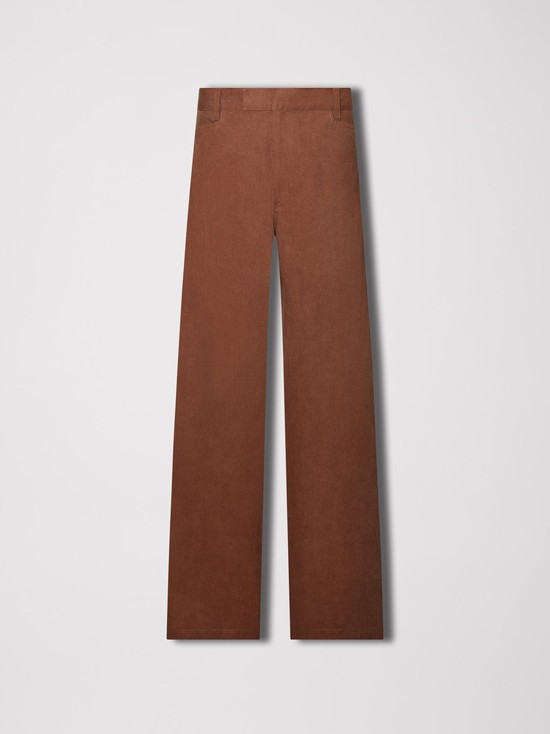 Amiri Baggy Chino Byxor Dam Bruna | 37819-UEAO