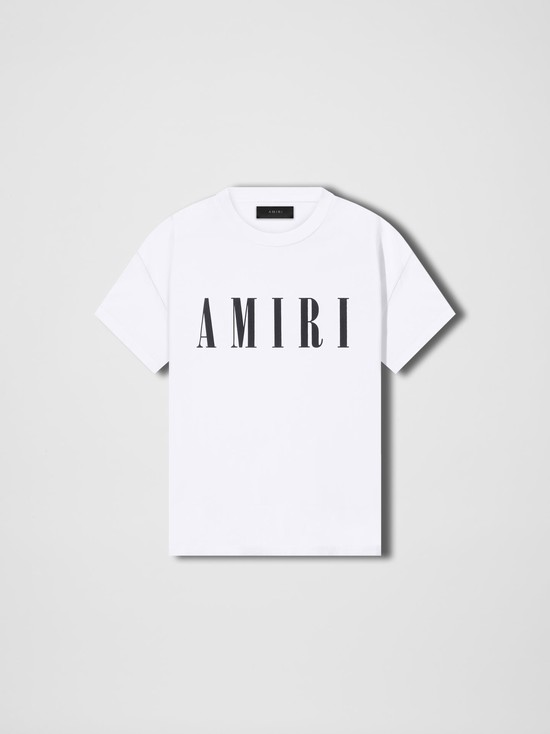 Amiri Core Logo T-shirt Dam Vita | 38642-OKFP