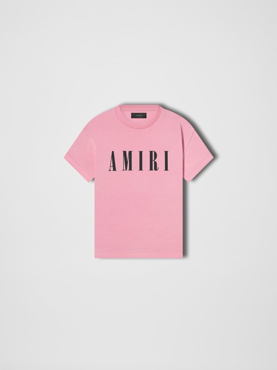 Amiri Ma T-shirt Barn Rosa | 02854-GHQZ