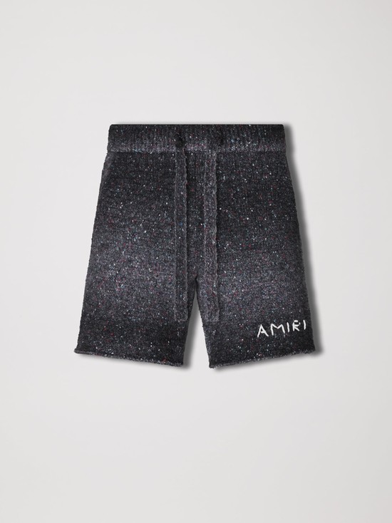 Amiri Space Dye Bermuda Shorts Herr Svarta | 38719-IRFT