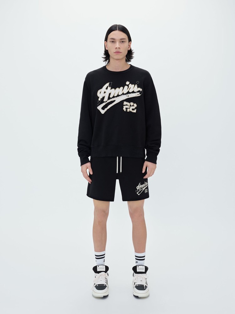 Amiri 22 Crewneck Tröjor Herr Svarta | 56849-WTNU