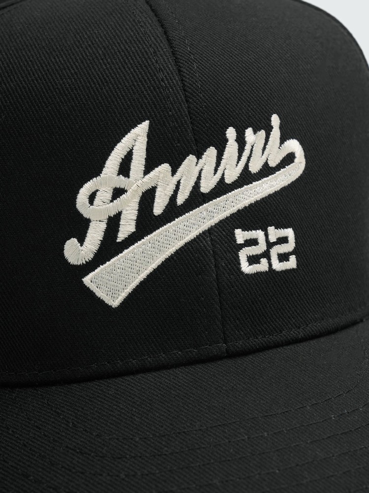 Amiri 22 Fitted Hatt Svarta | 05438-SXGM