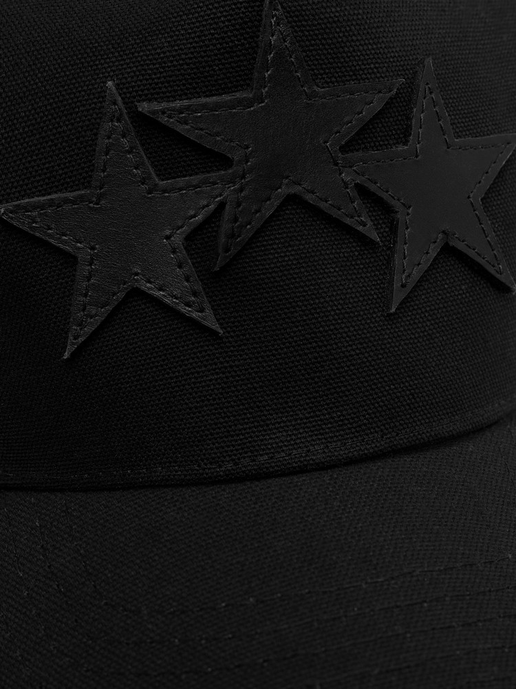 Amiri 3 Star Trucker Hatt Svarta Svarta | 53841-XNJV