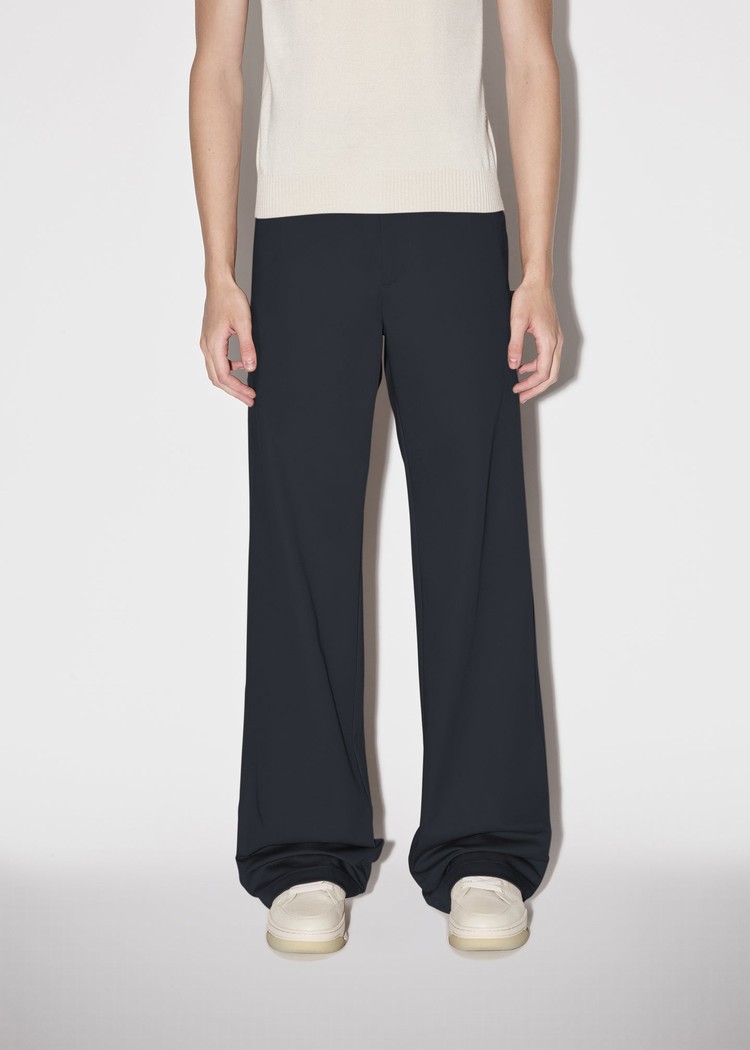 Amiri Baggy Chino Arbets Byxor Herr Svarta | 42350-SUVY