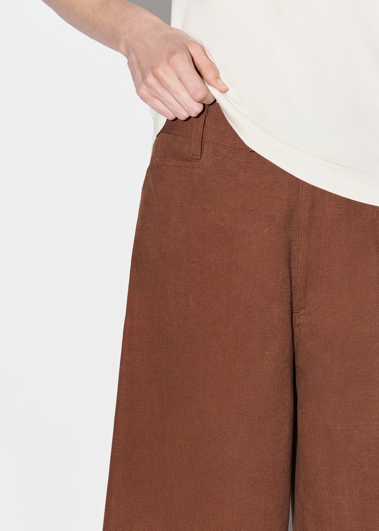 Amiri Baggy Chino Byxor Dam Bruna | 37819-UEAO