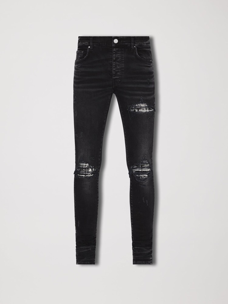 Amiri Boucle Mx1 Jeans Herr Svarta | 23180-GSCE