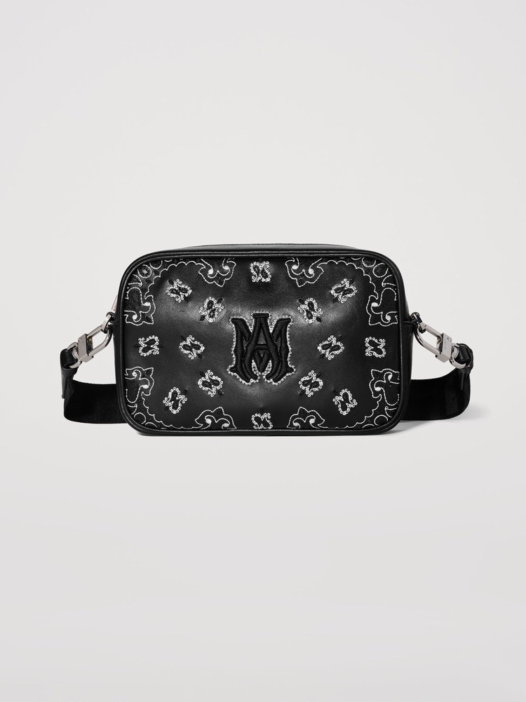 Amiri Camera Case Bandana Påse Svarta | 23684-FNGC