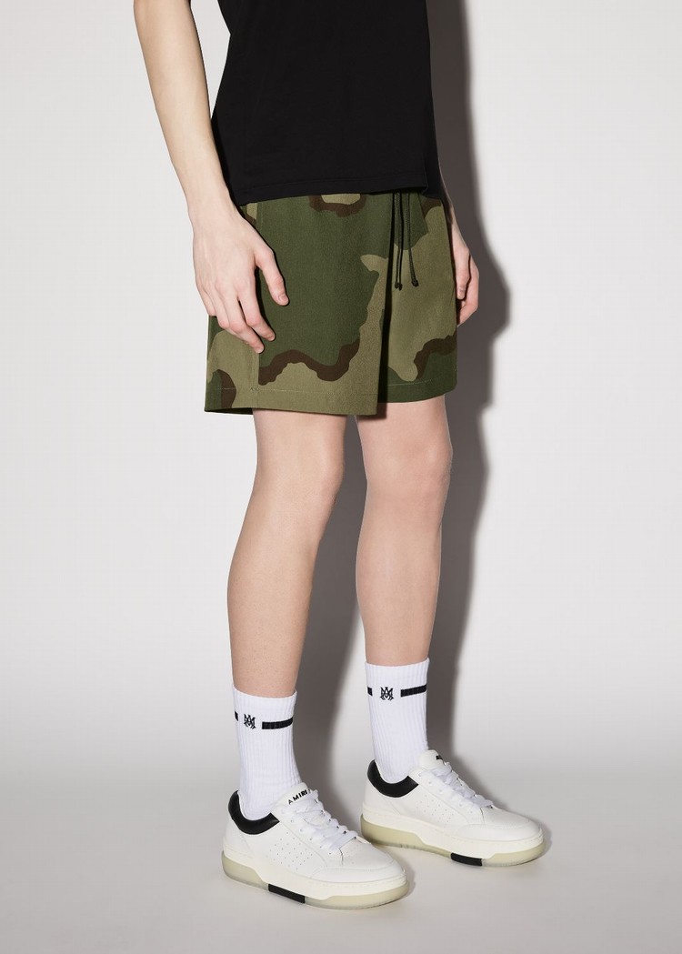 Amiri Camo Badbyxor Herr Gröna | 78395-SIGV