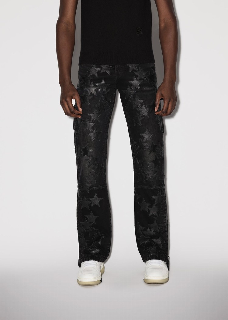 Amiri Chemist Carpenter Jeans Herr Svarta | 86307-FDOS