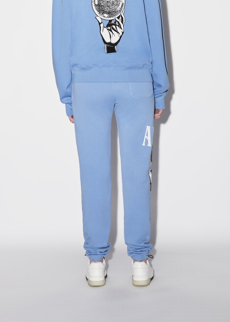 Amiri Crystal Ball Sweatpants Dam Blå | 67923-HWLD