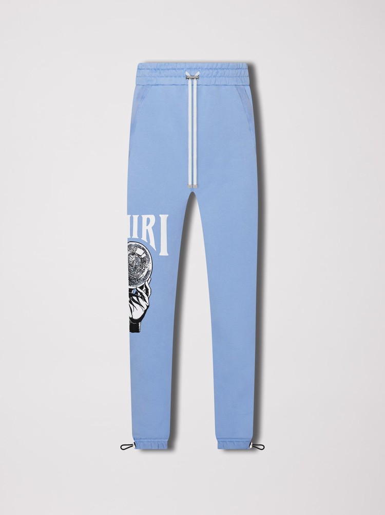 Amiri Crystal Ball Sweatpants Dam Blå | 67923-HWLD