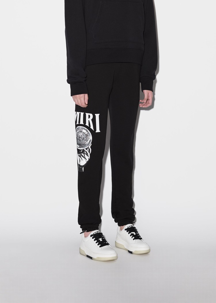 Amiri Crystal Ball Sweatpants Dam Svarta | 26583-KLNO