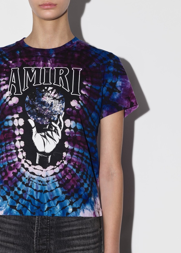 Amiri Crystal Ball T-shirt Dam Lila | 37894-FQEJ