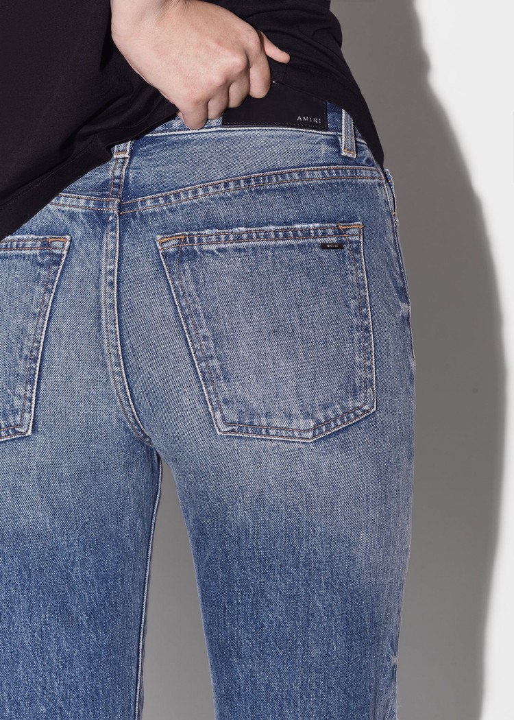 Amiri Hetero Jeans Dam Blå | 89167-QKNB