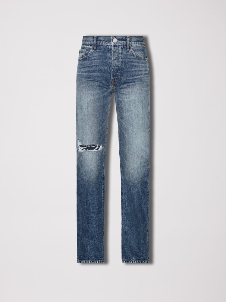 Amiri Hetero Jeans Dam Blå | 89167-QKNB