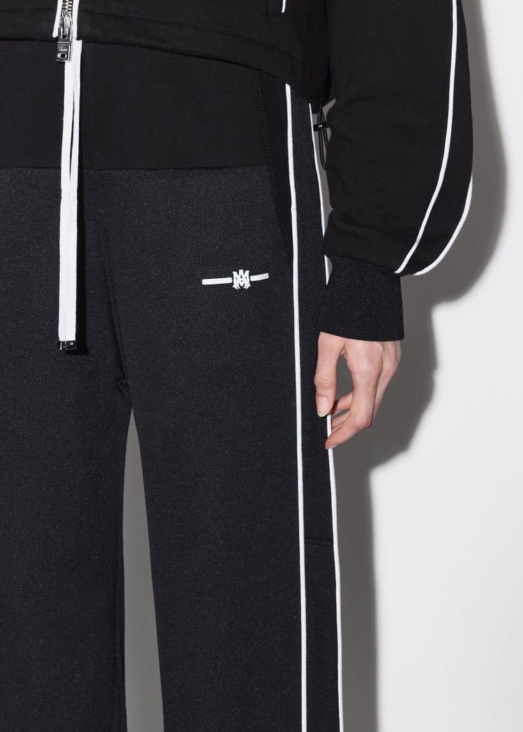 Amiri Hybrid Track Sweatpants Dam Svarta | 21865-TJSN