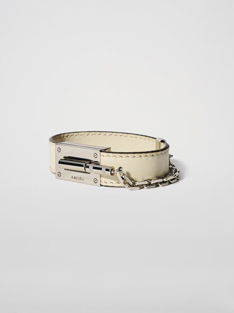 Amiri Jax Bracelet Smycken Vita | 26305-VTNY