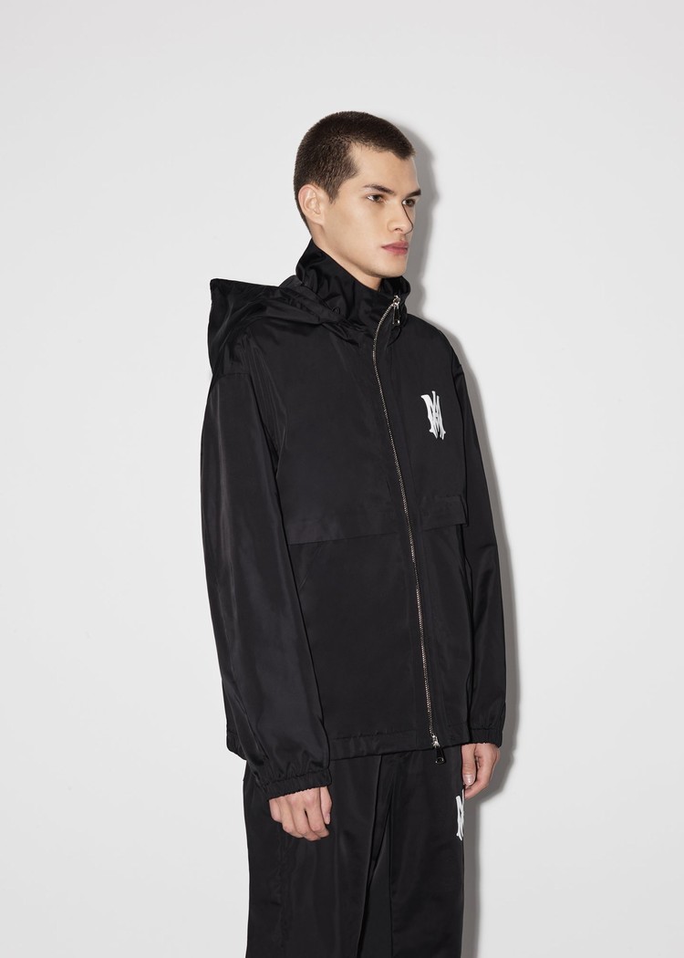 Amiri Lätta Nylon Anorak Jacka Herr Svarta | 79502-GYNC