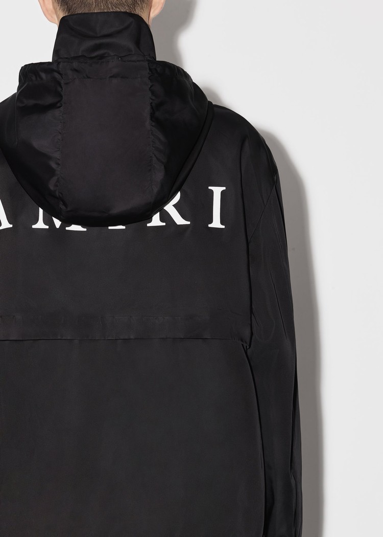 Amiri Lätta Nylon Anorak Jacka Herr Svarta | 79502-GYNC