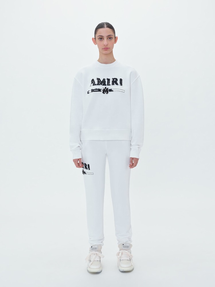 Amiri M.A. Bar Applique Sweatpants Dam Vita | 92386-HKVN