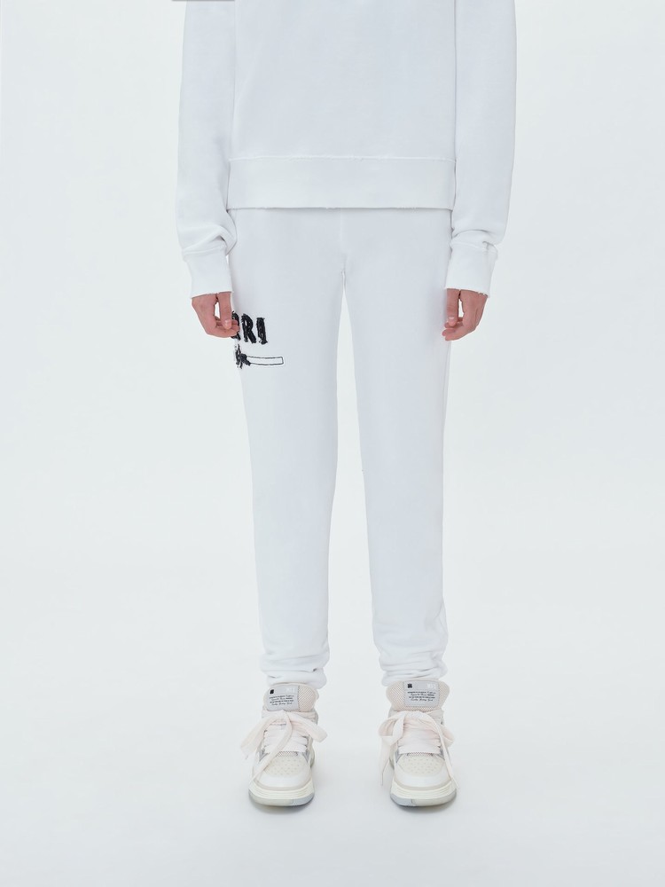 Amiri M.A. Bar Applique Sweatpants Dam Vita | 92386-HKVN