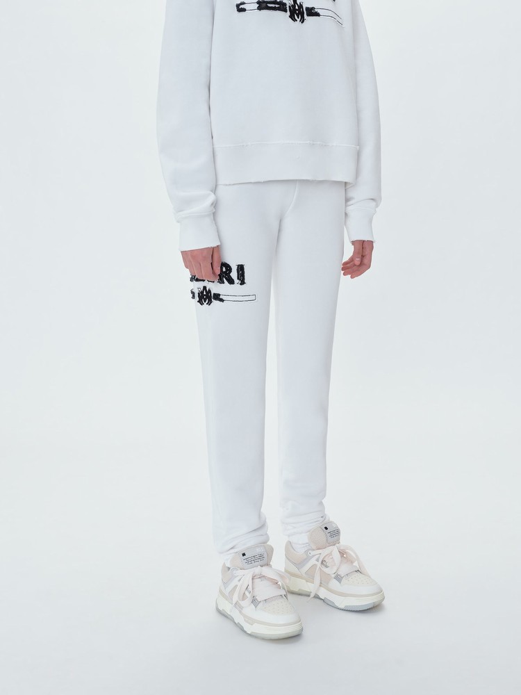 Amiri M.A. Bar Applique Sweatpants Dam Vita | 92386-HKVN