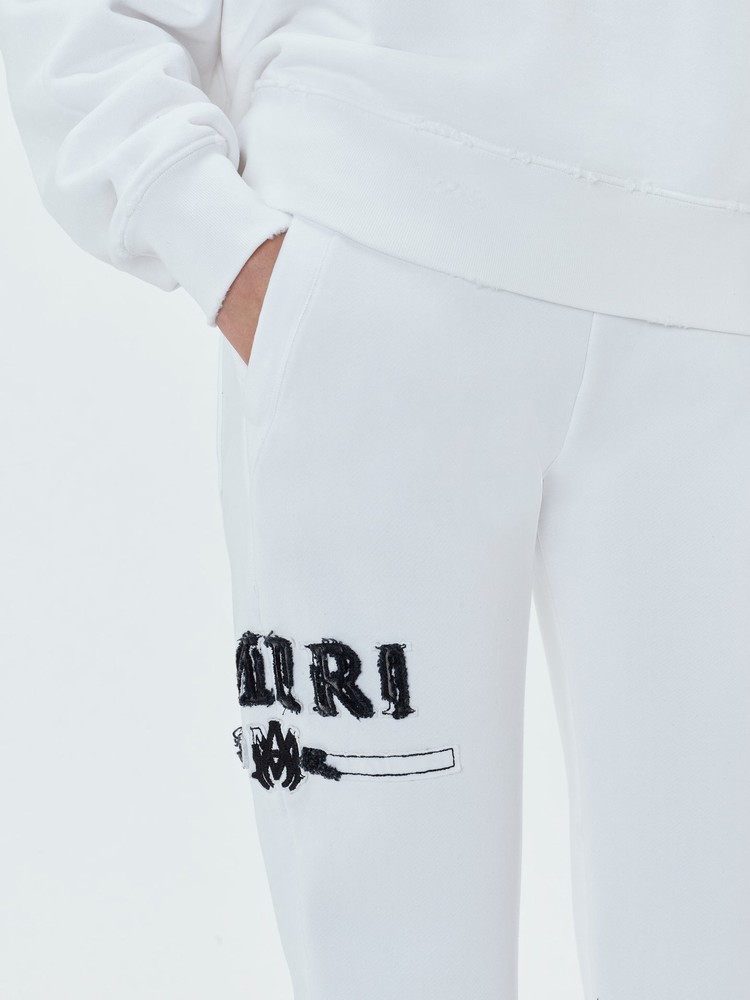 Amiri M.A. Bar Applique Sweatpants Dam Vita | 92386-HKVN