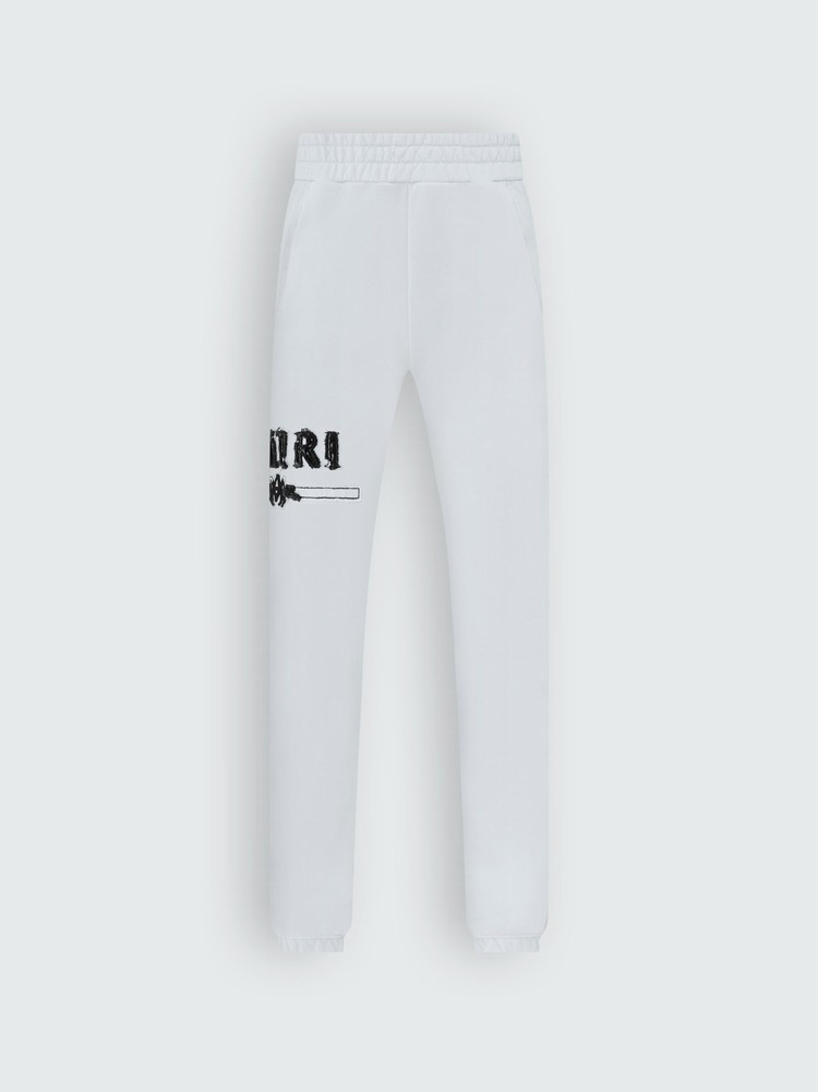 Amiri M.A. Bar Applique Sweatpants Dam Vita | 92386-HKVN