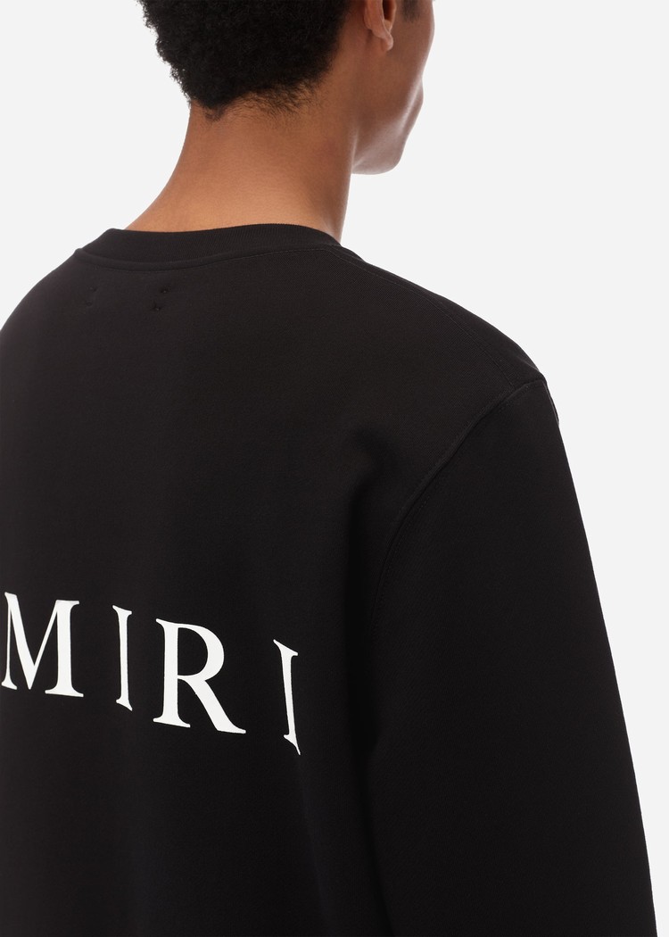 Amiri M.A. Crewneck Tröjor Herr Svarta | 28795-LWQI