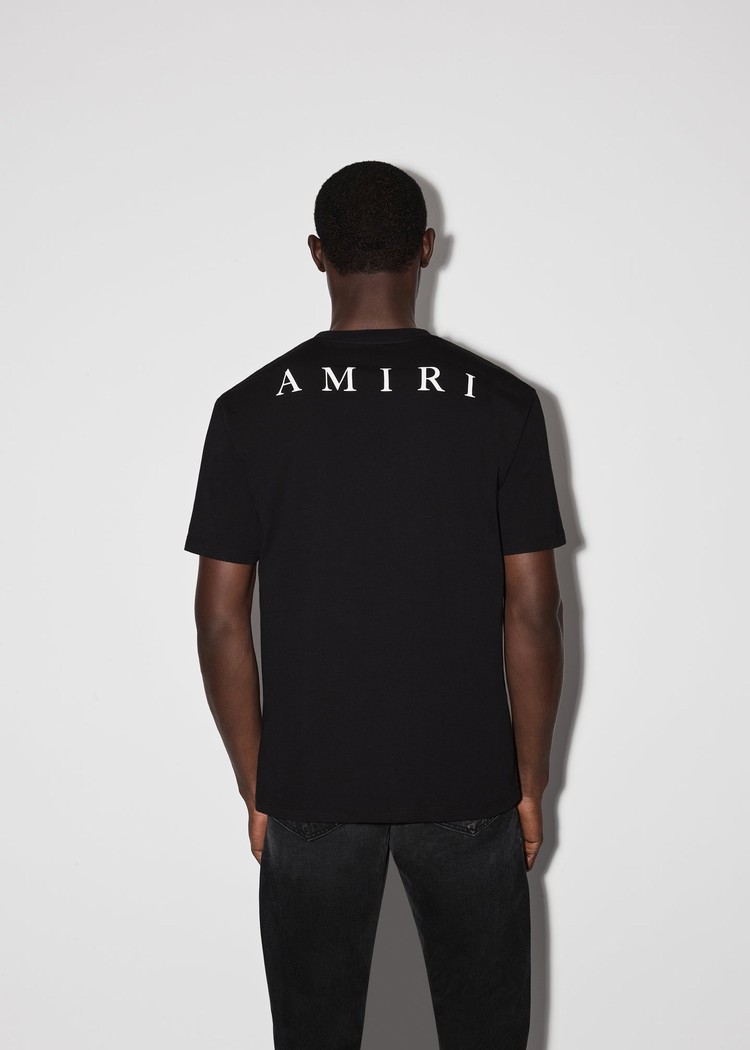 Amiri M.A. Pocket T-shirt Herr Svarta | 71389-WGQR