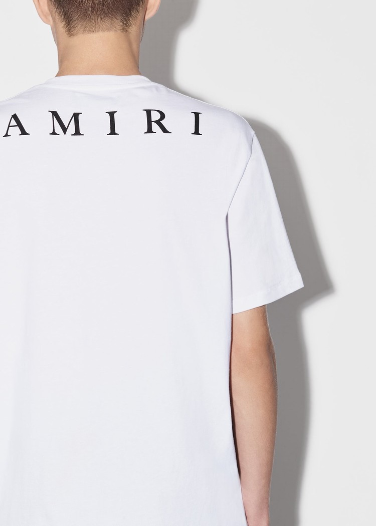 Amiri M.A. Pocket T-shirt Herr Vita | 91753-JFCU