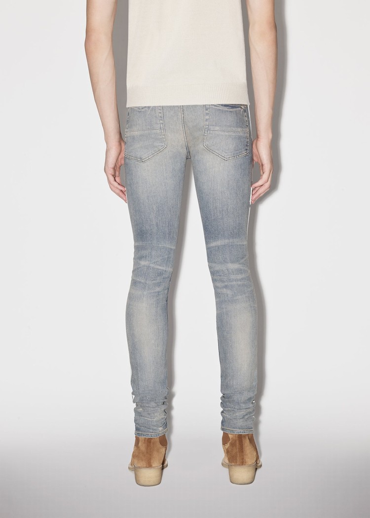 Amiri M.A. Track Jeans Herr Indigo | 84730-CBYL