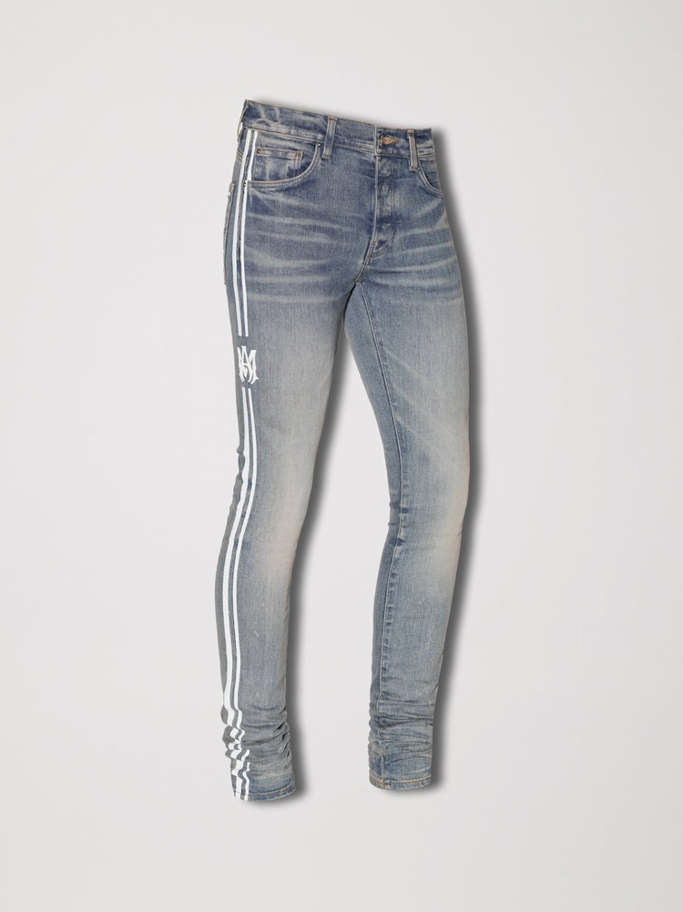 Amiri M.A. Track Jeans Herr Indigo | 84730-CBYL