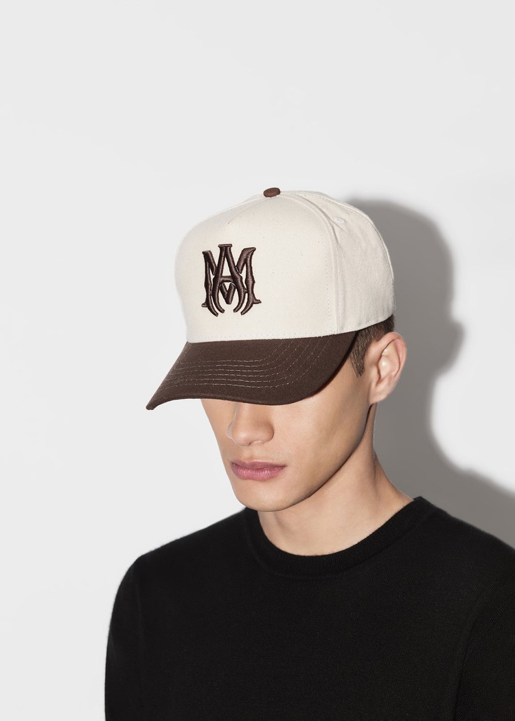 Amiri M.A. Two Tone Canvas Hatt Bruna | 25173-ANQI