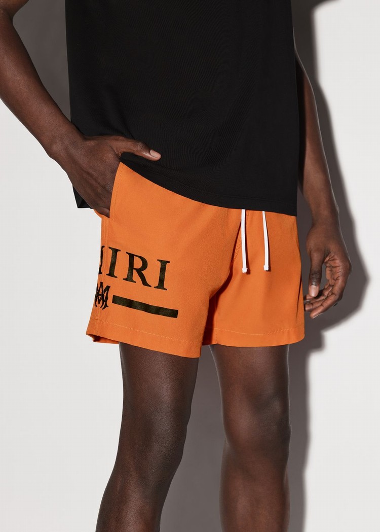 Amiri Ma Bar Logo Badbyxor Herr Orange | 86039-ISEO