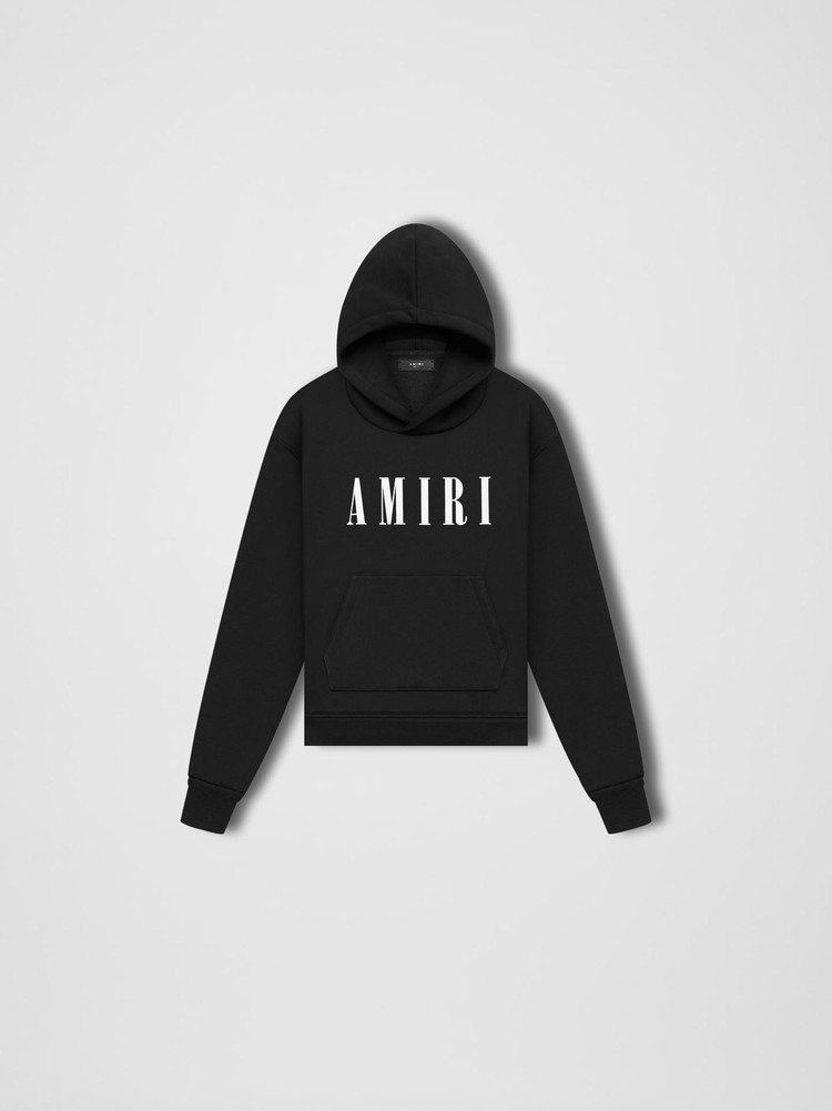 Amiri Ma Hoodie Barn Svarta | 47812-JWHT