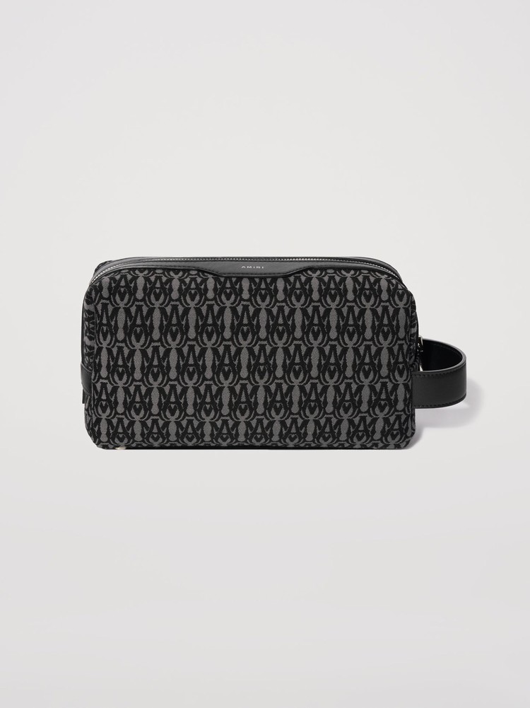 Amiri Ma Jacquard Dopp Kit Påse Svarta | 24583-XWTD