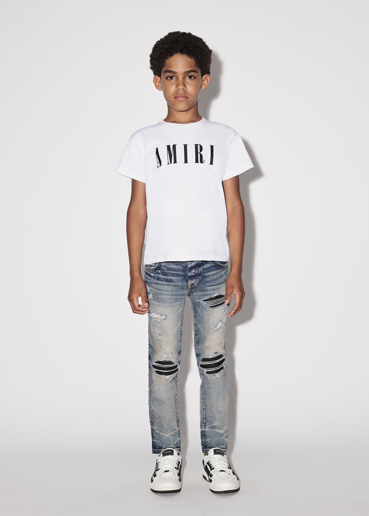 Amiri Ma T-shirt Barn Vita | 89041-RMAI