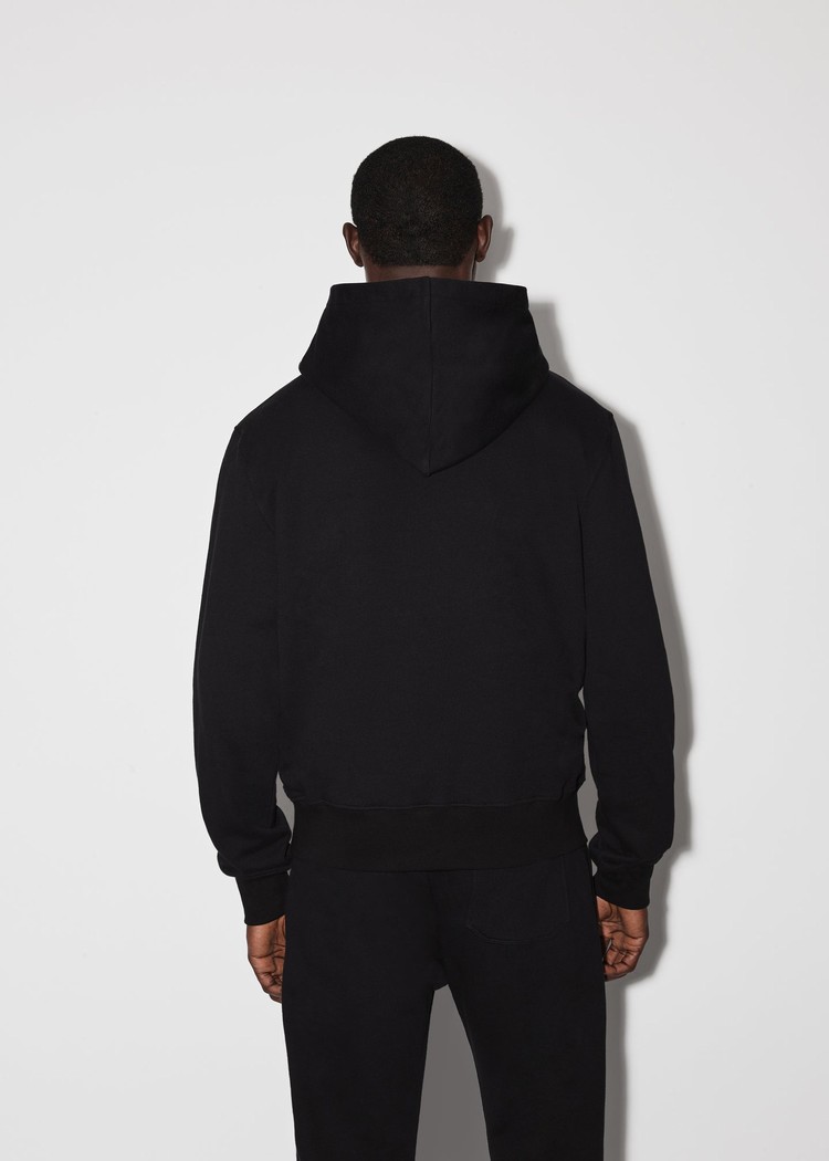 Amiri Micro M.A. Bar Hoodie Herr Svarta | 73684-ZOVG