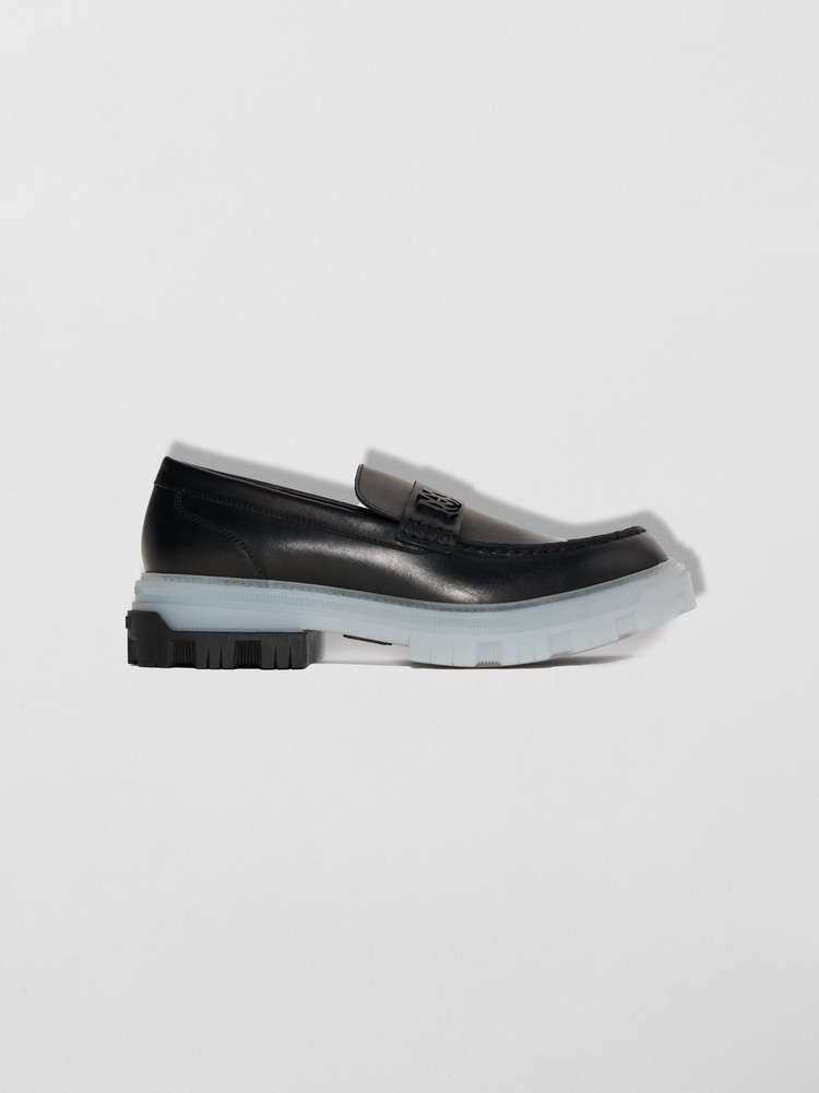 Amiri Military Slip On Loafers Dam Svarta | 47056-MJYQ