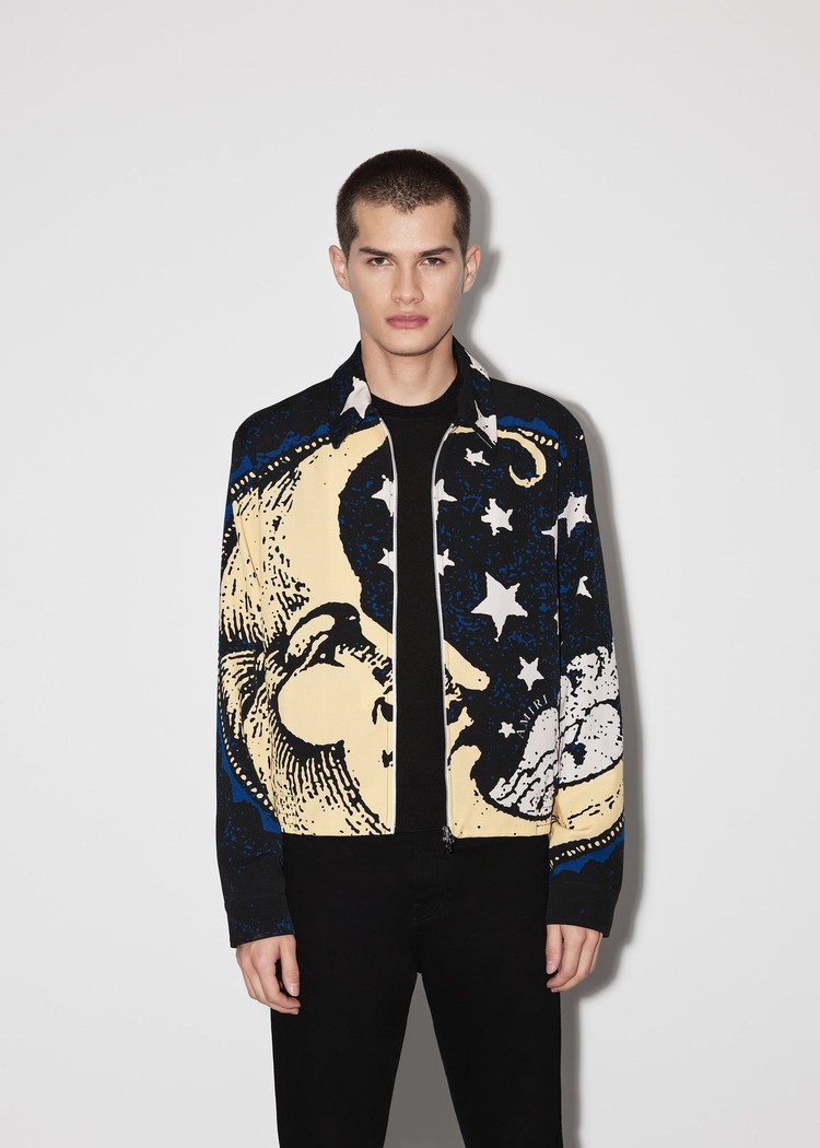 Amiri Moonscape Blouson Jacka Herr Olika Färger | 17960-CJIW