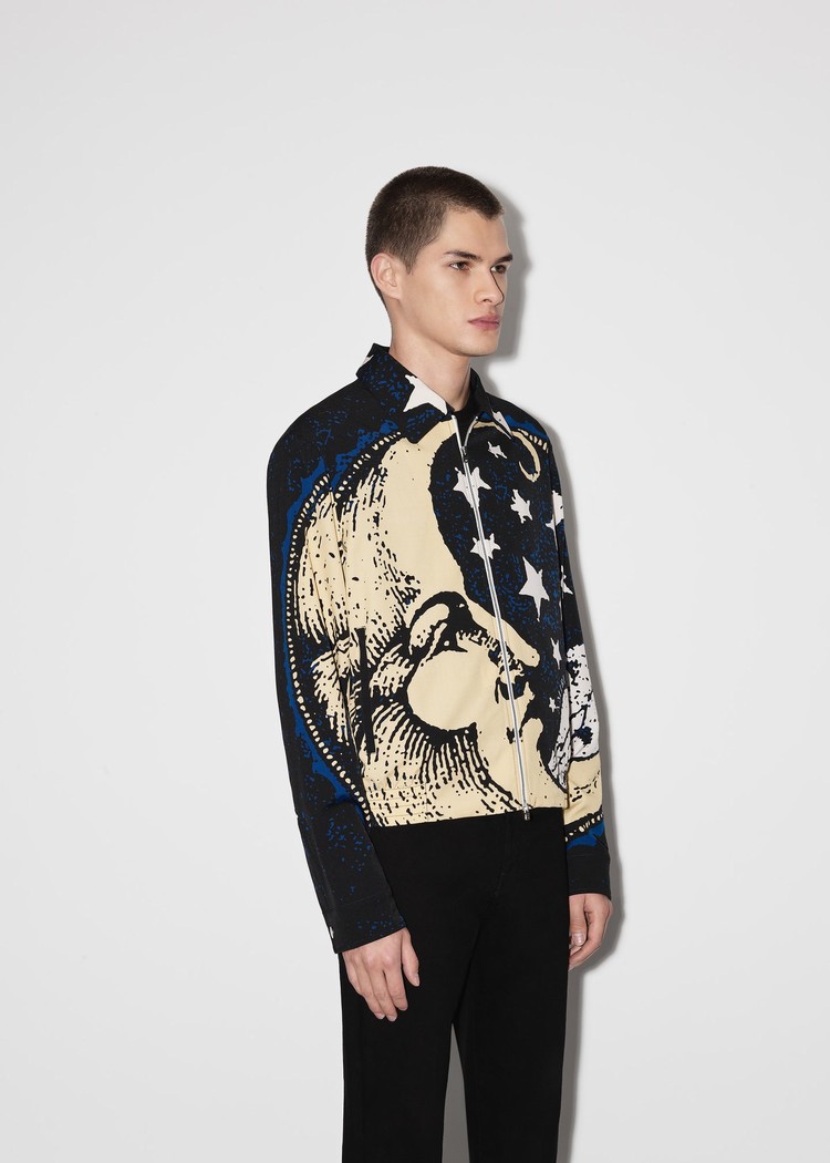 Amiri Moonscape Blouson Jacka Herr Olika Färger | 17960-CJIW