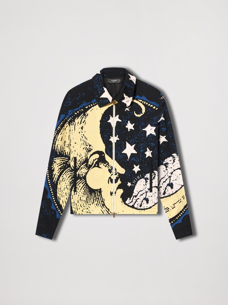 Amiri Moonscape Blouson Jacka Herr Olika Färger | 17960-CJIW