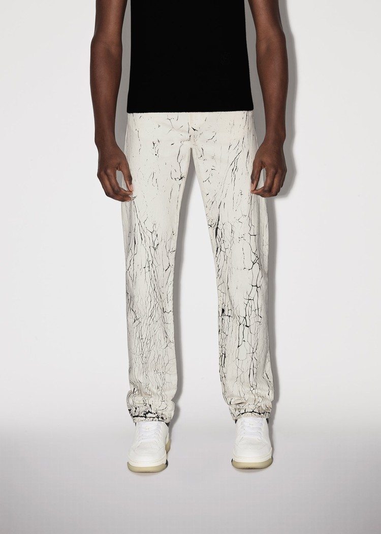 Amiri Mud Crack Hetero Jeans Herr Vita | 39187-PRMD