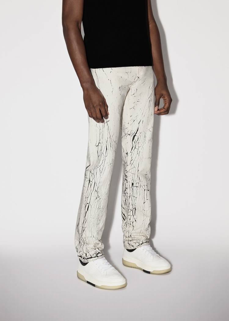 Amiri Mud Crack Hetero Jeans Herr Vita | 39187-PRMD