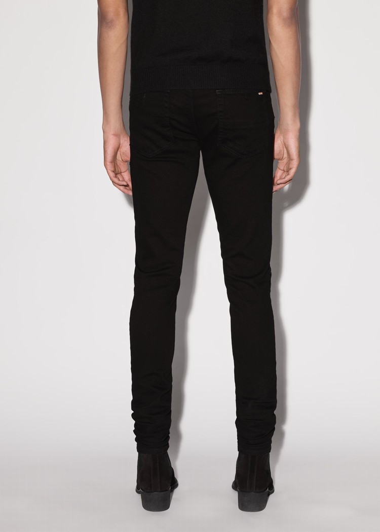 Amiri Mx1 Bandana Jeans Herr Svarta | 52947-GWJM