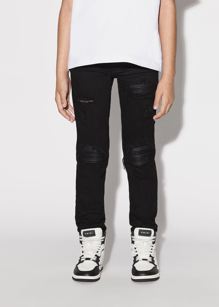 Amiri Mx1 Jeans Barn Svarta | 03854-VYDR