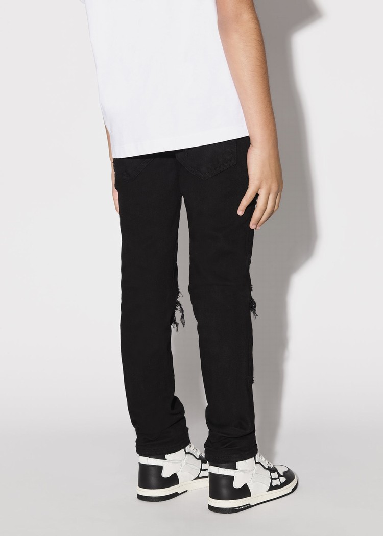 Amiri Mx1 Jeans Barn Svarta | 03854-VYDR