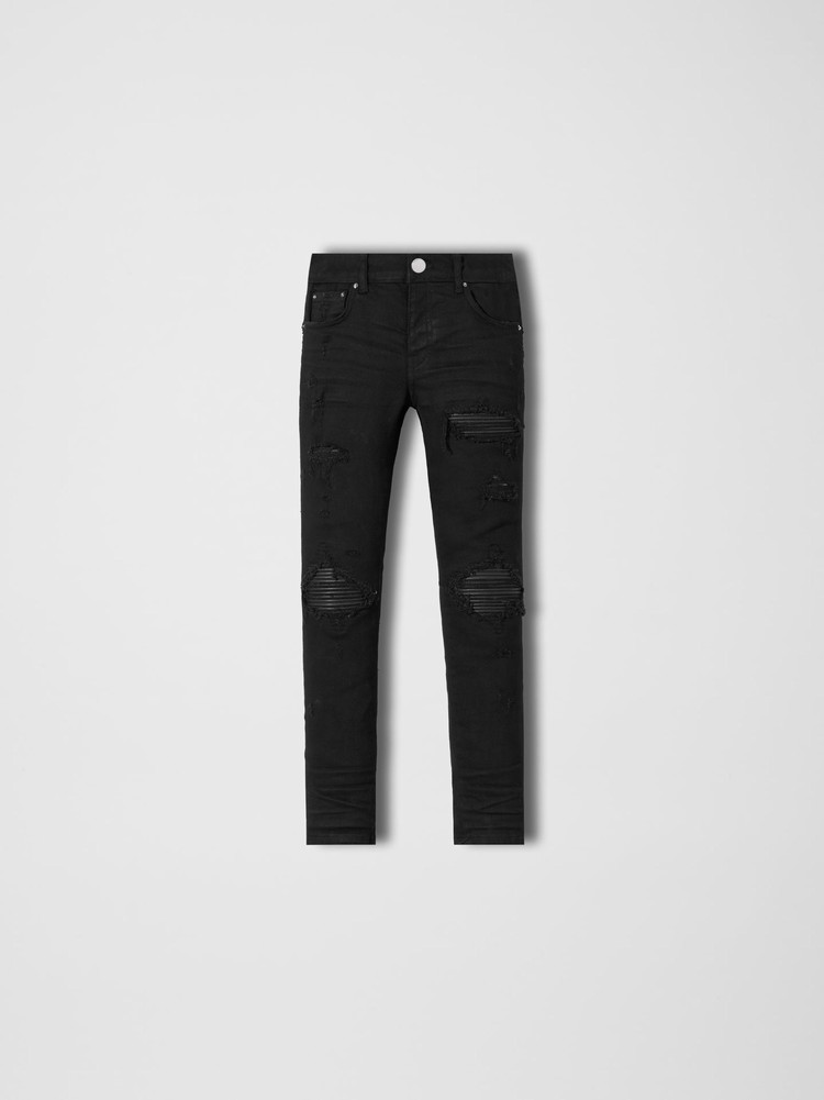 Amiri Mx1 Jeans Barn Svarta | 03854-VYDR