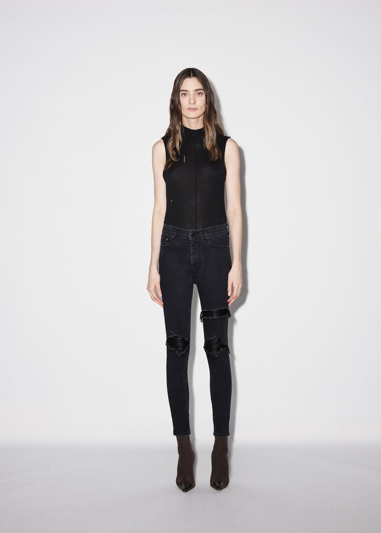 Amiri Mx1 Jeans Dam Svarta | 68732-PGQF